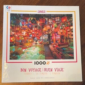 Ceaco Bon Voyage Puzzle - Colorful Market Scene